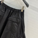 Prada 2025 Long Skirt Black Polyester