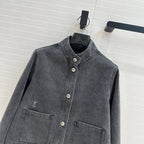 CD Denim Jacket Black Cotton