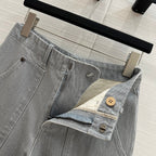 Fendi 25 Denim Trouser Haze Blue Cotton