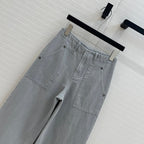 Fendi 25 Denim Trouser Haze Blue Cotton