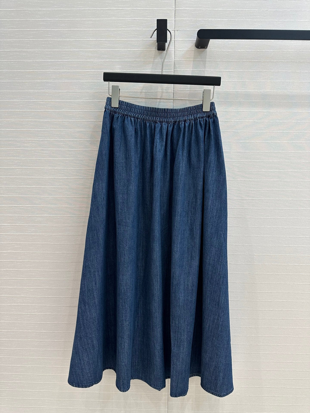 CD 25 Mid-length Skirt Blue Cotton
