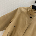 CD 25 Windbreaker Jacket Beige Linen