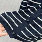 CD 25 Cardigan Black Linen Cashmere
