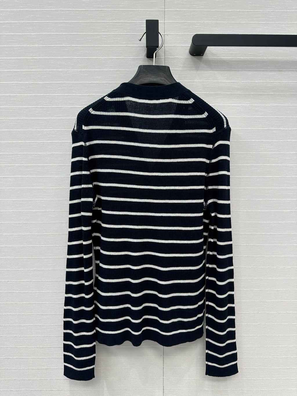 CD 25 Cardigan Black Linen Cashmere