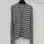 CD 25 Cardigan Grey Linen Cashmere