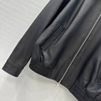 Miu Miu 25 Jacket Black Lambskin