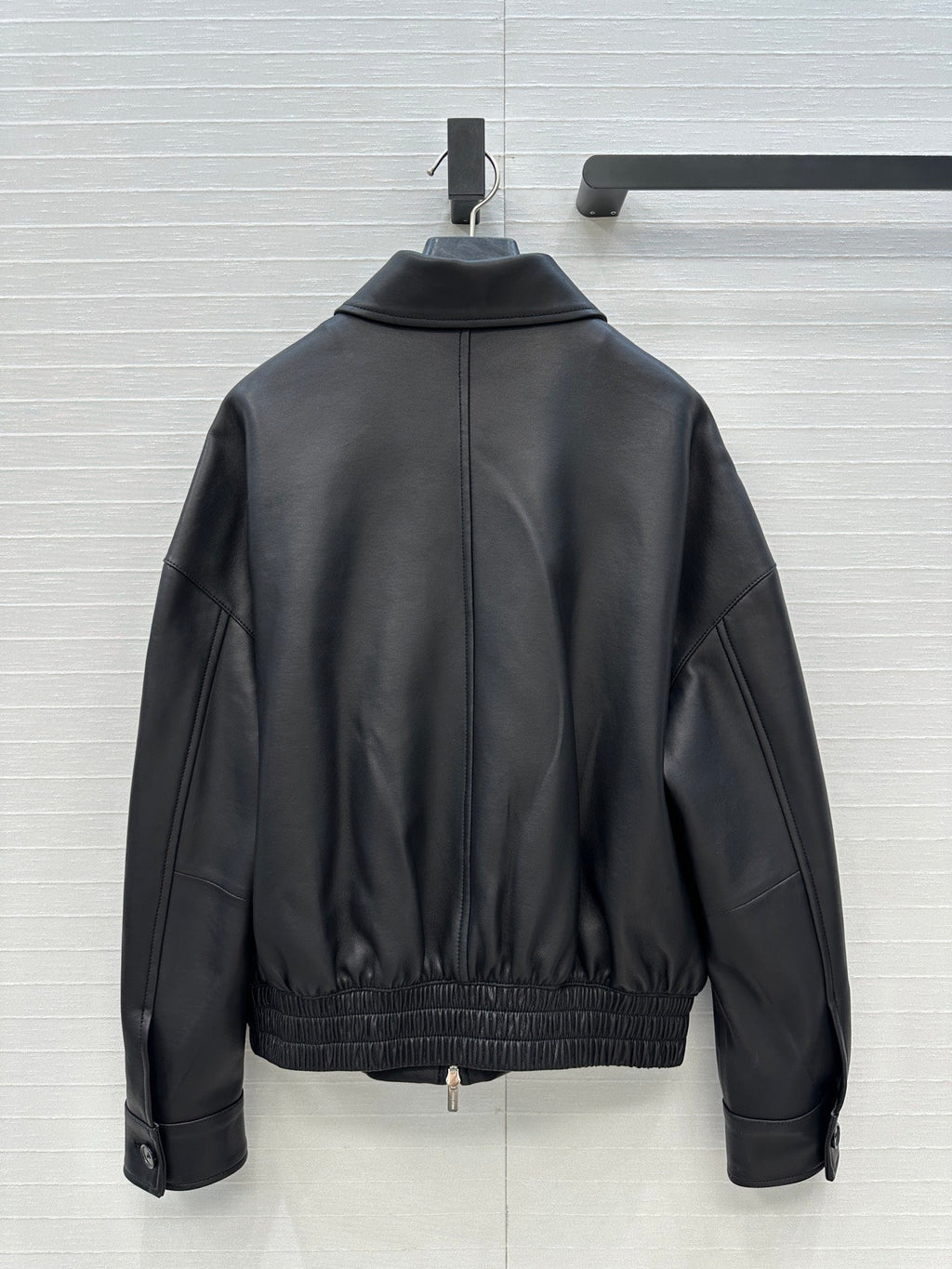 Miu Miu 25 Jacket Black Lambskin