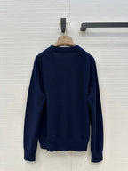 LP 25 V-neck Cardigan Blue Mix Colors Cashmere 310128