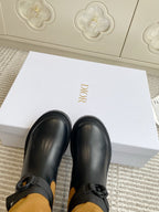 Dior 2025 Boot Black mix Camel Suede Cowhide 501187