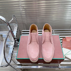 open walk chukka boot light pink suede