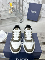 CD B27 Low-Top Sneaker 30mm In Moss Brown Monogram Calfskin 100799