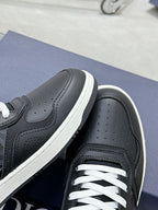 CD B27 Low-Top Sneaker 30mm In Black Calfskin 100817
