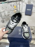 CD B30 Sneaker 35mm In Black Mesh Fabric 100646