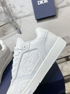 CD B27 Sneaker 30mm In White Calfskin 100629