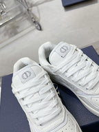 CD B27 Sneaker 30mm In White Calfskin 100629