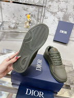 CD B27 Sneaker 30mm In Grey Green Calfskin 100633