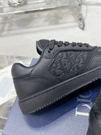 CD B27 Sneaker 30mm In Black Calfskin 100635