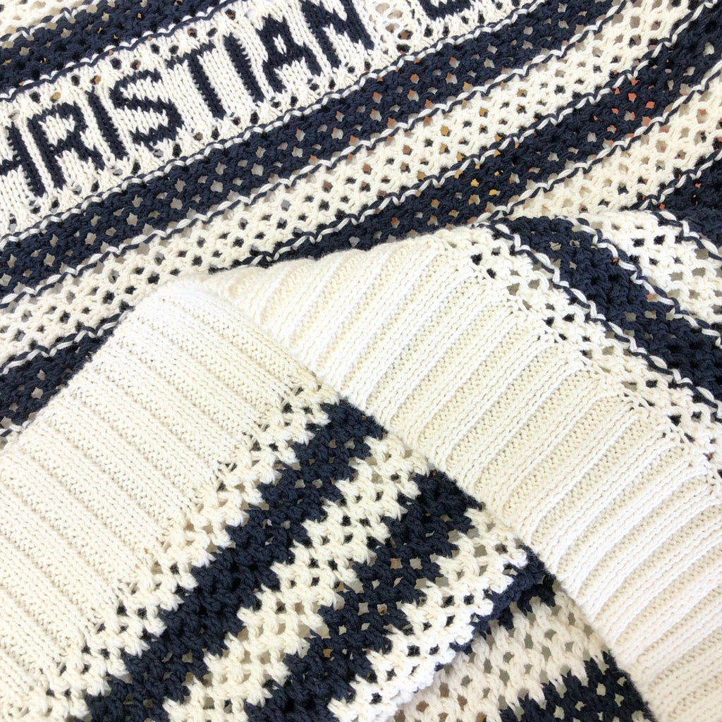 CD 25 Knitted Sweater White Mix Black 293547