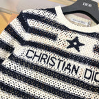 CD 25 Knitted Sweater White Mix Black 293547