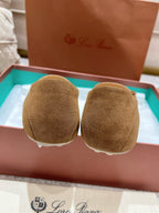 LP Dot sole walk mocassin Copper Brown  Suede 215001