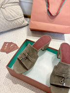 LP 25 Summer Charm Sandal 55 Rock Olive Suede