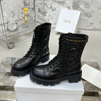CD D-Unit Ankle Boot In Black Cowhide 100583