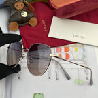 ROUND FRAME SUNGLASSES G1241 IN METAL