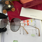 ROUND FRAME SUNGLASSES G1241 IN METAL