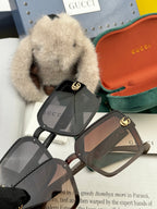 SQUARE FRAME SUNGLASSES G6130 IN ACETATE