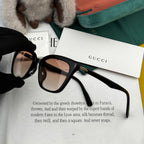 FOLDABLE SQUARE FRAME SUNGLASSES G4319 IN ACETATE