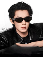 OVAL FRAME SUNGLASSES G0111 IN ACETATE