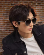 AVIATOR FRAME SUNGLASSES G9203 IN METAL