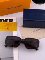 SQUARE SUNGLASSES L5551 IN ACETATE