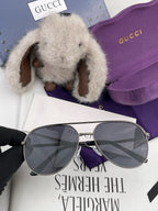 AVIATOR FRAME SUNGLASSES 3371 IN METAL