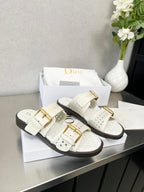 CD 25 Dad Sandal Mule Calfskin