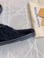 LV Bliss Comfort Mule Black Wool