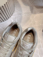 CD AND STONE ISLAND B57 Low-Top Sneaker â€“ Limited And Numbered Edition Brown Gray Mix Orange Calfskin