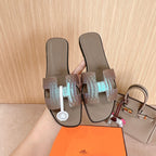 HM Oran Sandals Light Brown Calfskin 312782