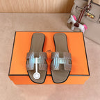 HM Oran Sandals Light Brown Calfskin 312782