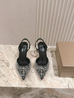 CL 25 Sling Back Black Imported Original Special 346318