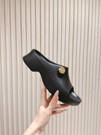 Loewe Foam Pebble Slide Black Rubber 306796
