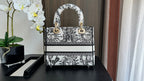 medium lady 24 black white sun embroidery canvas