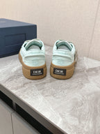 CD And Stone Island B33 Sneaker â€“ Limited And Numbered Edition Light Jade Green Canvas