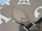 onthego 25 east west da bicolor monogram empreinte