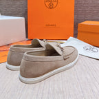 HM Men's Ignacio Loafer Beige Suede 713056