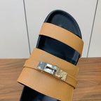 HM Jackson Sandal Brown Cowhide 294058