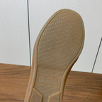 LP 26SS Velcro-strap Sneaker Camel Suede Leather 606507