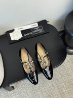 CC 25 Marry Jane Black Lambskin 329763
