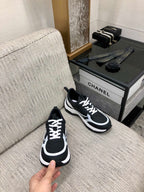 CC Sneaker Black Nappa Leather