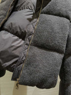 MC 25 Jacket Grey Wool 0022